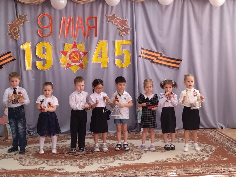В детском саду прошли мероприятия, посвященные Дню Победы в Великой Отечественной Войне.